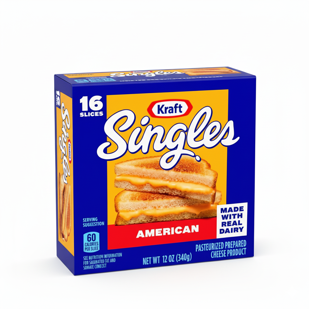 QUESO CHEDDAR 16 SLICES KRAFT DA