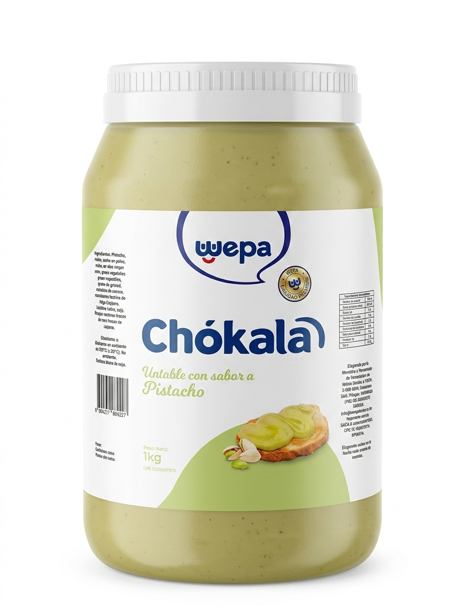 UNTABLE CON SABOR A PISTACHO CHOKALA 1KG DA